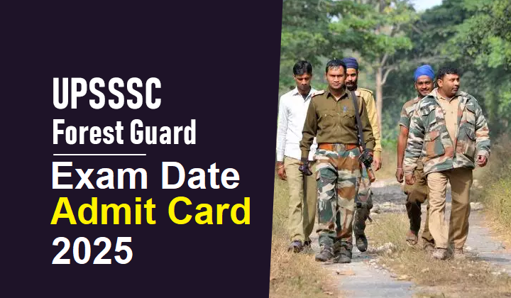UPSSSC Forest Guard Exam City Details 2025 Out – Job Carnival